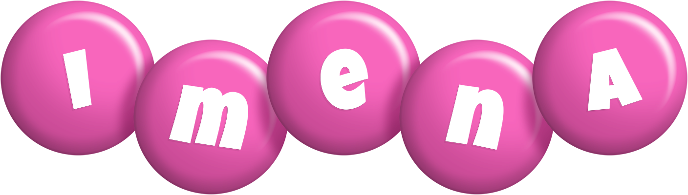 Imena candy-pink logo
