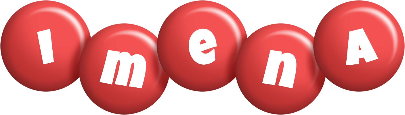 Imena candy-red logo