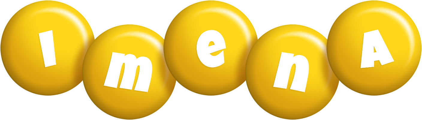 Imena candy-yellow logo