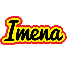 Imena flaming logo