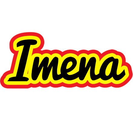 Imena flaming logo