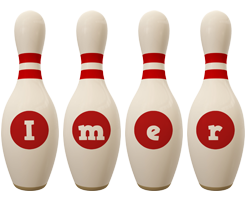 Imer bowling-pin logo