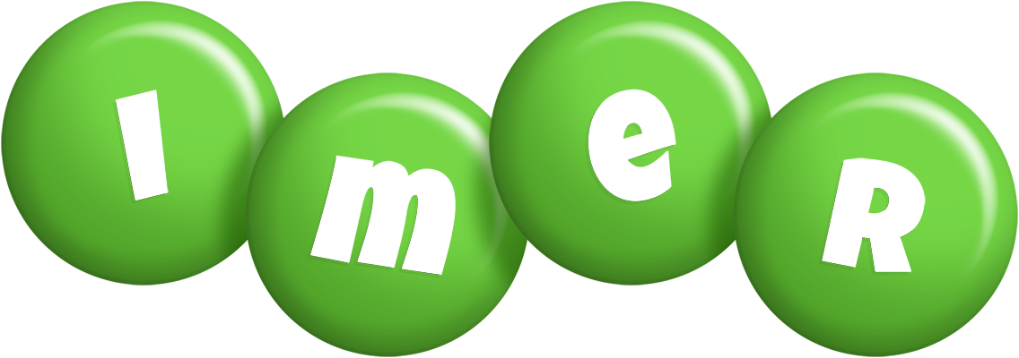 Imer candy-green logo
