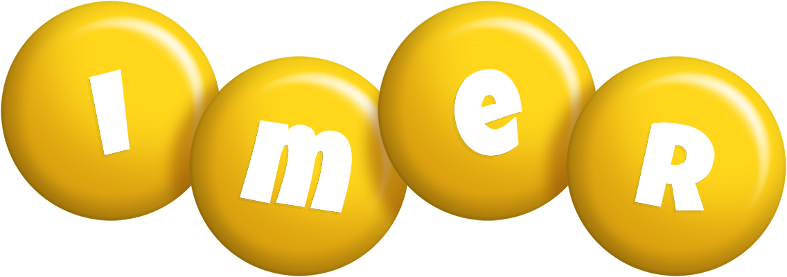 Imer candy-yellow logo