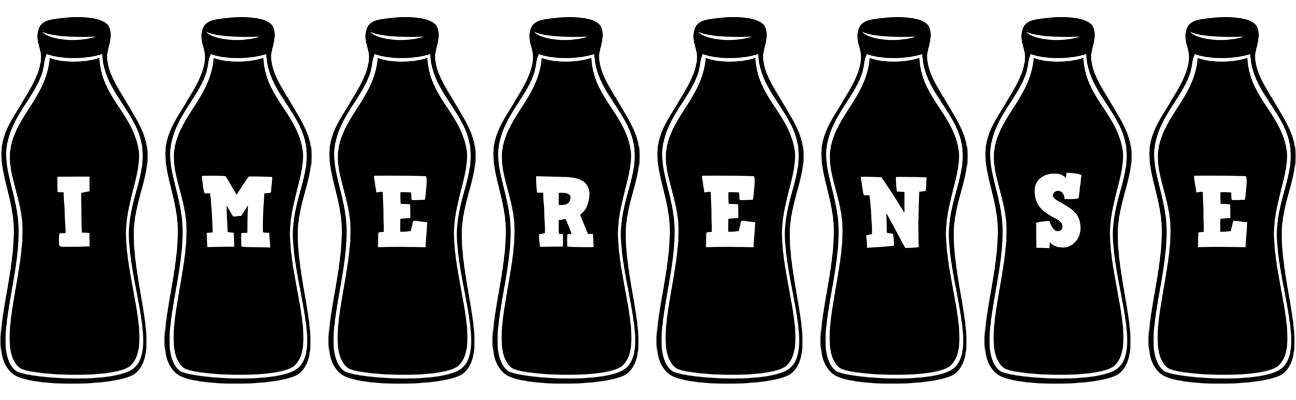 Imerense bottle logo
