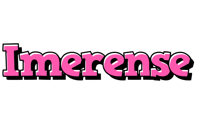 Imerense girlish logo
