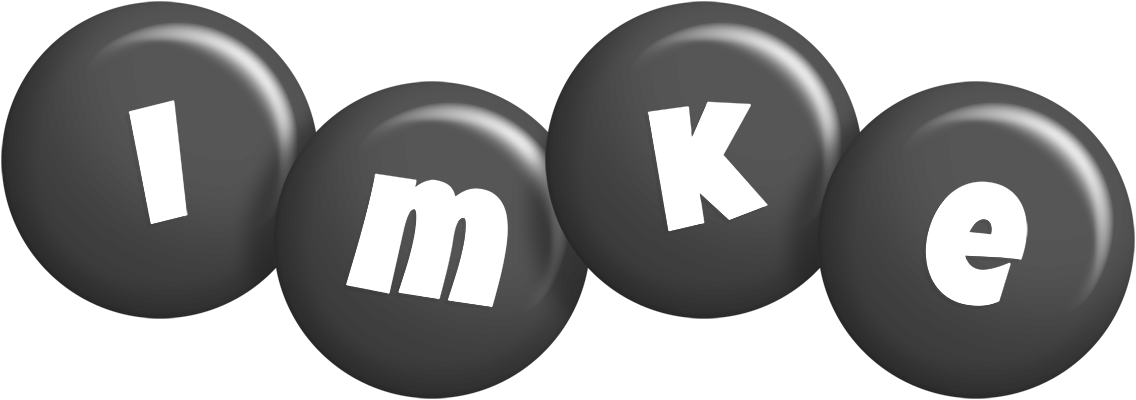 Imke candy-black logo