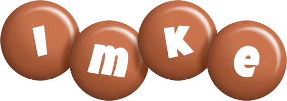 Imke candy-brown logo