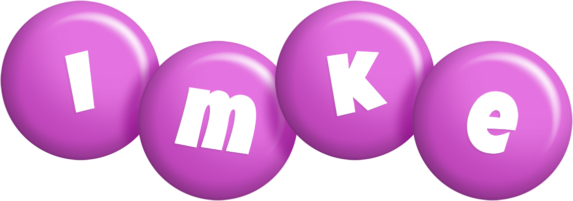 Imke candy-purple logo