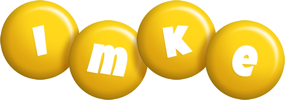Imke candy-yellow logo