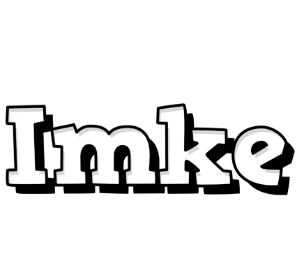 Imke snowing logo