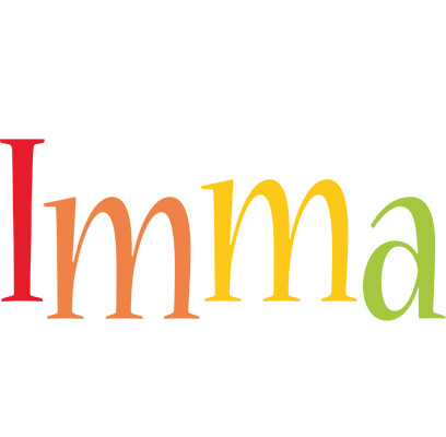 Imma birthday logo