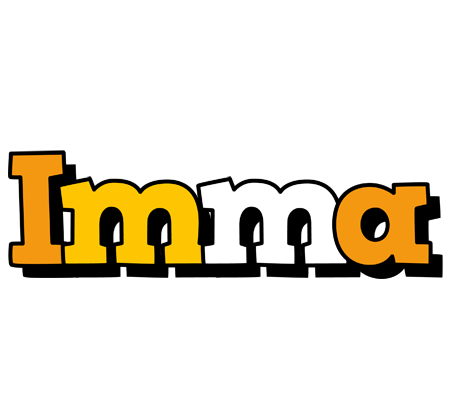 Imma cartoon logo