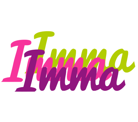 Imma flowers logo