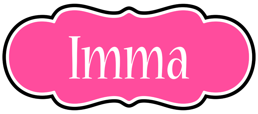 Imma invitation logo