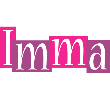 Imma whine logo