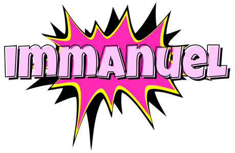 Immanuel badabing logo