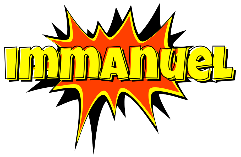 Immanuel bazinga logo