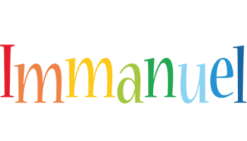 Immanuel birthday logo