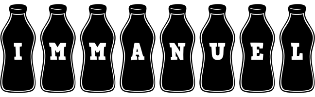 Immanuel bottle logo