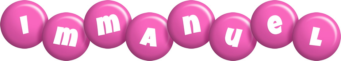 Immanuel candy-pink logo