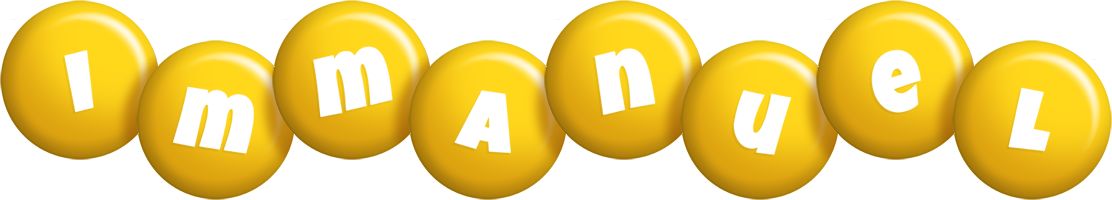 Immanuel candy-yellow logo