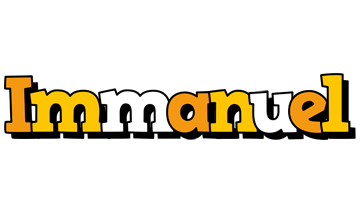 Immanuel cartoon logo