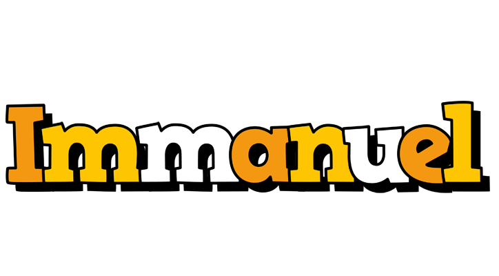 Immanuel cartoon logo