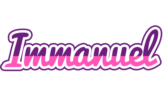 Immanuel cheerful logo