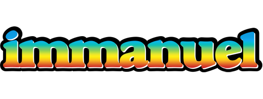 Immanuel color logo