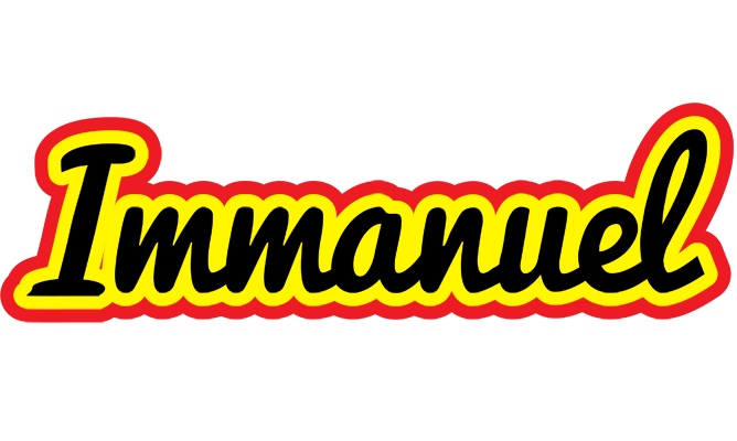 Immanuel flaming logo