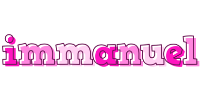 Immanuel hello logo