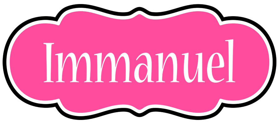 Immanuel invitation logo