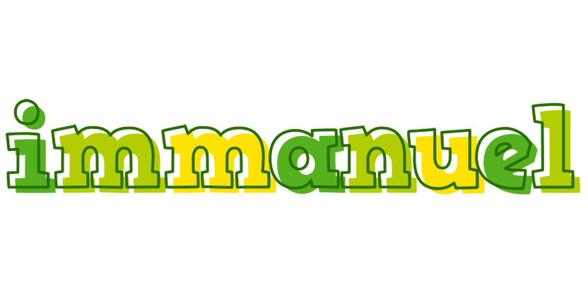 Immanuel juice logo