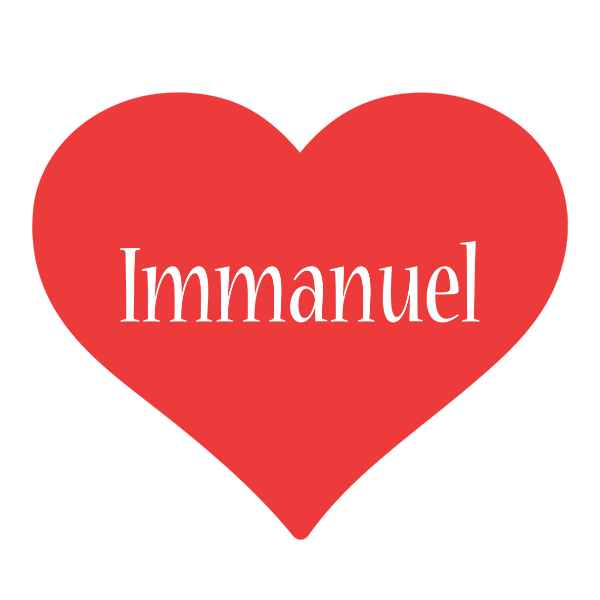 Immanuel love logo