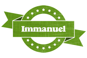 Immanuel natural logo