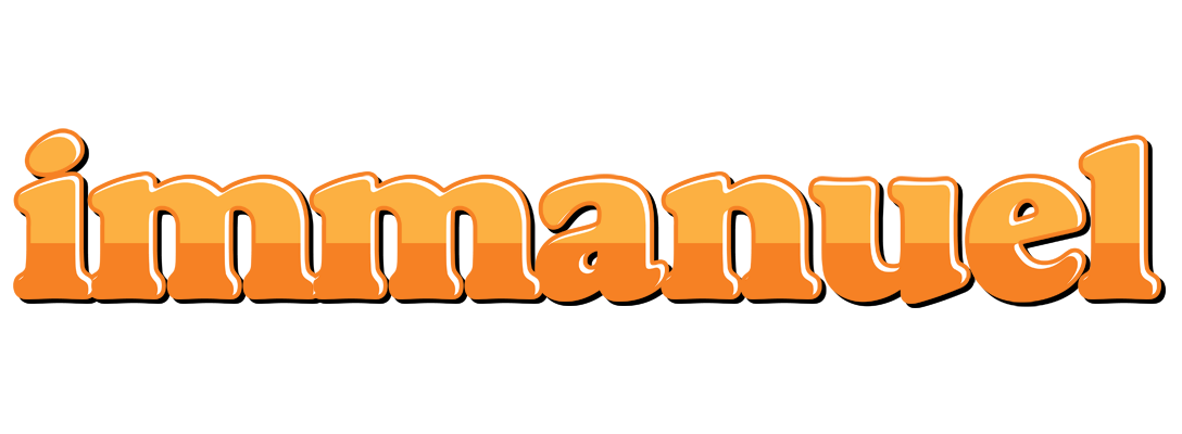 Immanuel orange logo