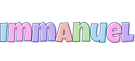 Immanuel pastel logo