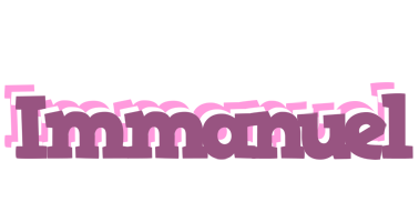 Immanuel relaxing logo