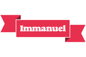 Immanuel sale logo