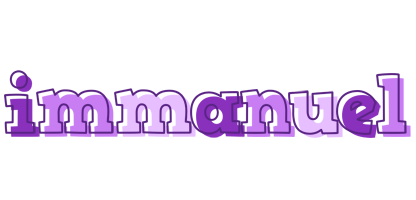 Immanuel sensual logo