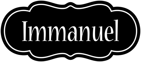 Immanuel welcome logo