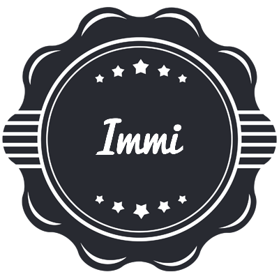 Immi badge logo
