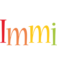 Immi birthday logo