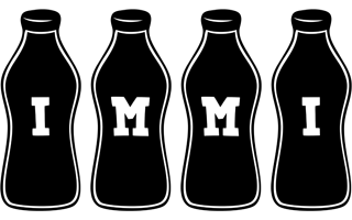 Immi bottle logo