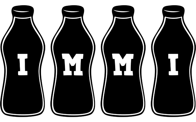 Immi bottle logo