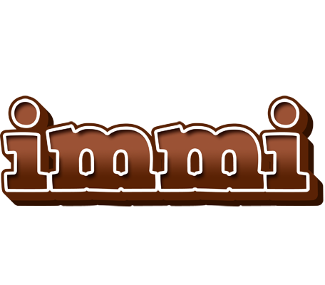 Immi brownie logo