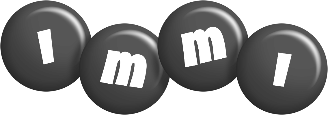 Immi candy-black logo
