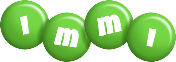 Immi candy-green logo