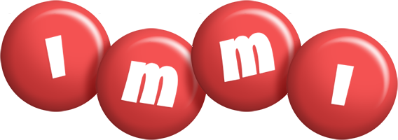 Immi candy-red logo